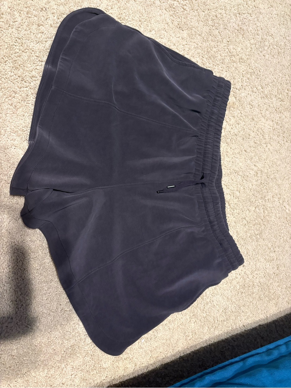 Women's Athletic Shorts - Charcoal Gray